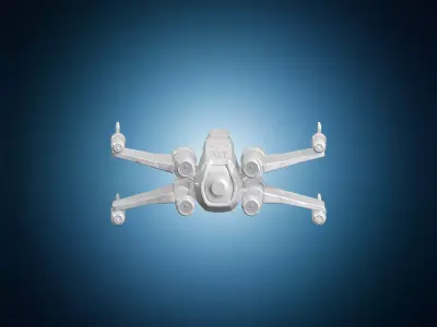 X-Wing Starfighter 3D Print Model 3D print model
