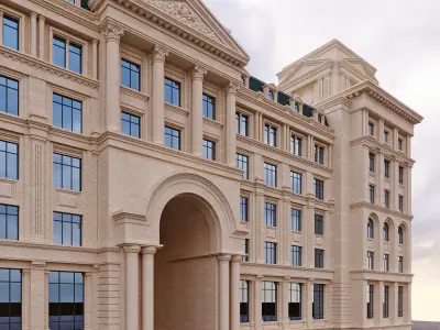 commercial building 1 3D model