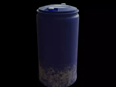Barrel Drum 3D model