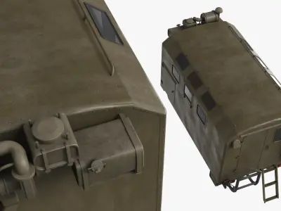  Modular Cabin for ZIL-131 Standard Size with Interior 