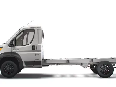 RAM Promaster Chassis Truck Single Cab 4035 WB 2023 3D model