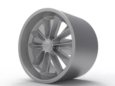 FOOSE DEUCE WHEEL 3D PRINT MODEL 3D print model