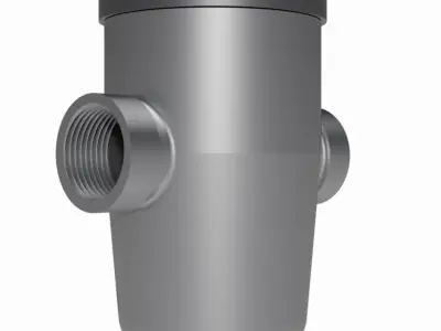 Basket strainers - BSP Threaded Ends -  3D model