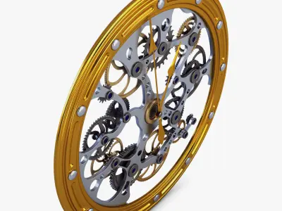 Clock mechanism v 1 3D model