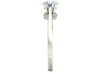 Wedding Ring  3D print model 73