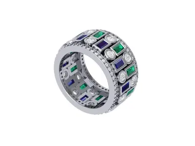 Wedding Ring  3D print model 430