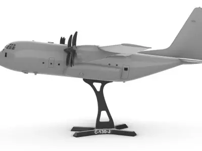 C-130J 3D print model purchase