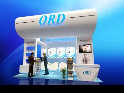Exhibition - Area - 6X6-3DMAX2012-09 3D model