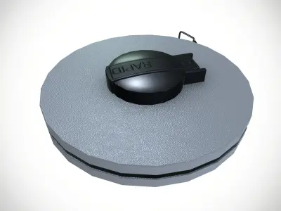 Measurement Tape Low-poly 3D model