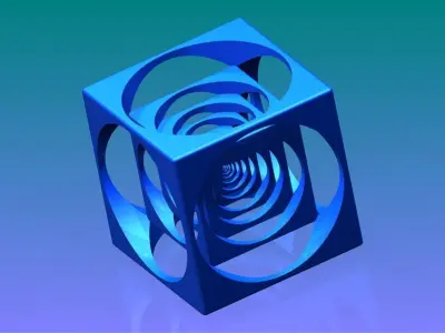 Turners CUBE Free 3D model