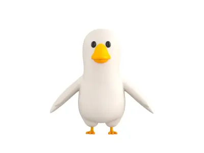 Character067 Goose 3D model