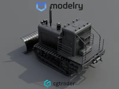 Bulldozer 3D model order
