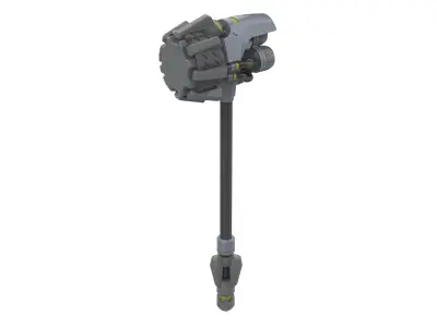 Reinhardt Rocket Hammer - Overwatch - STL - STEP - Commercial 3D print model