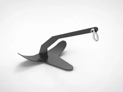 Bruce Anchor 3D model