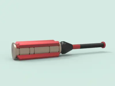 Thors baton from Thor Ragnarok 3D model