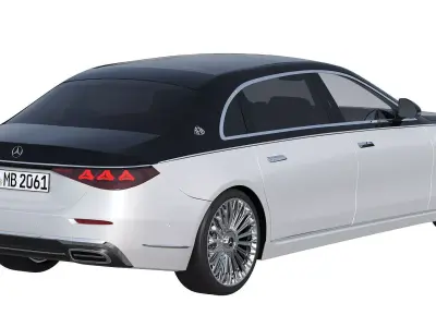 2027 Mercedes-Maybach S-Class MANUFAKTUR 3D model