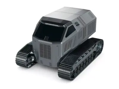 Snowcat 3D model get