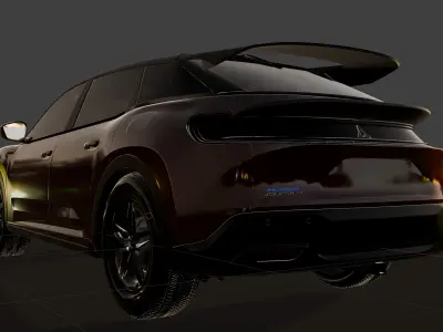 2027 Dodge Journey RT Hurricane i6 Hybrid Free 3D model
