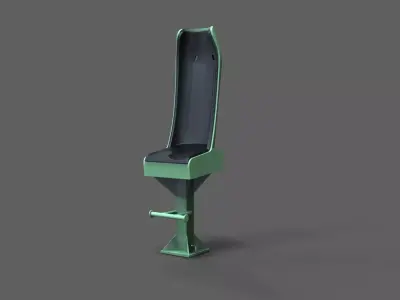 Bucket seat rescue cruiser 3D print model