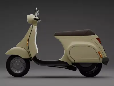 Piaggio Vespa Corsa 125 3D model