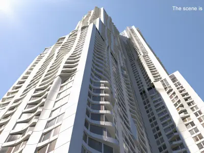 New York by Gehry 3D model