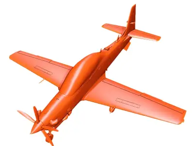 Embraer 314 A-29 Super Tucano 3D print model