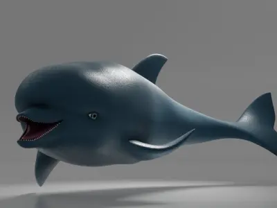 Dolphin 3D model 3