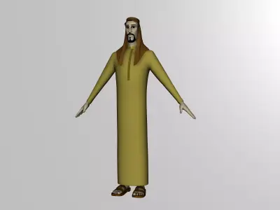 3D Stylized Character Model 3D model
