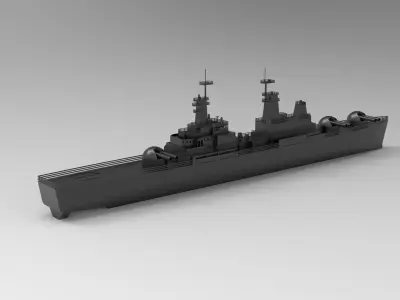 Navy Ship   3D model