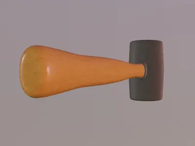 Rubber Mallet 3D model