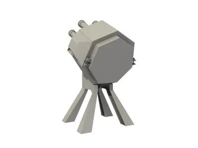 SEA SENTOR TORPEDO COUNTERMEASURES DECOY 3D model