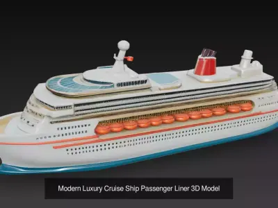 Modern Luxury Yacht - Cruise Ship Pack 