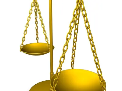 Balance Scale 3D model buy