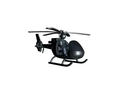 Detailed Military Helicopter 3D Model 3D model