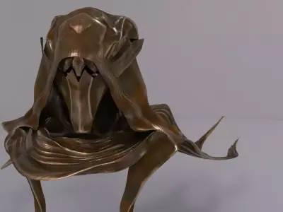 Sci-fi hood 3D model