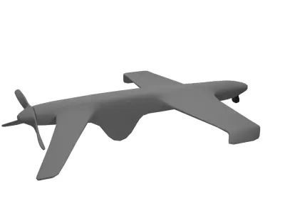 UAV Drone Low-poly 3D model by pro825695