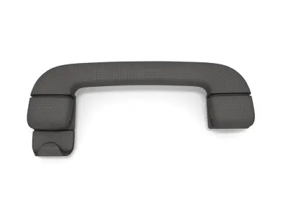 Renault Laguna handle 3D print model