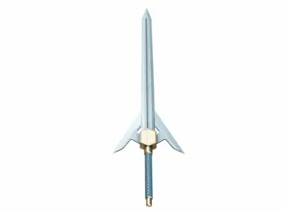Sword 16 Low-poly 3D model