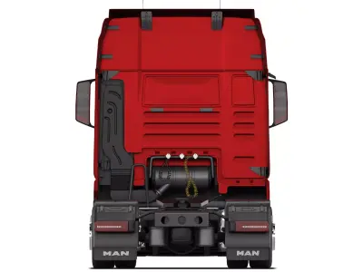 MAN TGX 4x2 2020 3D model