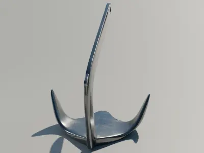 Bruce - Claw Anchor 3D model