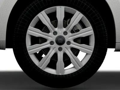 Mercedes Benz Citan 2022 wheel 3D model