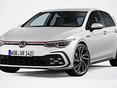 2021 Volkswagen Golf GTI 3D model