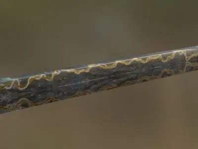 Dark Sword Low-Poly Low-poly 3D model