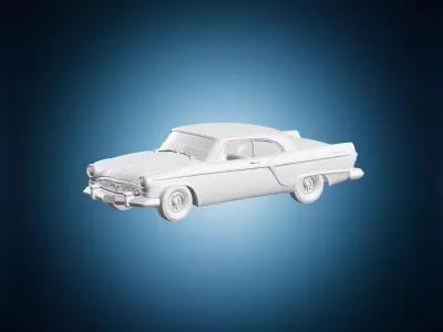 1955 Plymouth Belvedere Car Model 3D print model