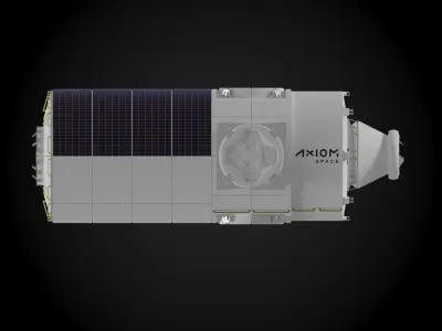 Axiom Space Station Core Module 3D model