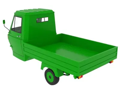 Three Wheel Pickup 3D model