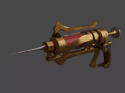 Funny syringe 3D model