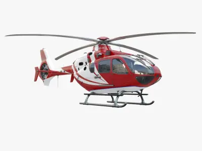 Eurocopter EC 135 Medical 3D model purchase