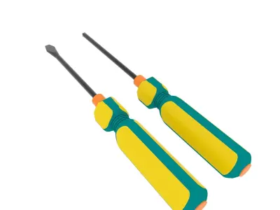Screwdriver 3D model 17