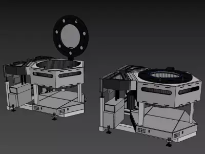 semiconductor wafer chamber 3D model